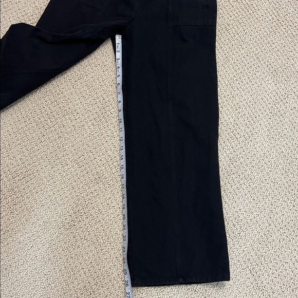 Lovers and friends Serigne Utility Paperbag Black High Waist Wide Leg Pants XS - Picture 15 of 16